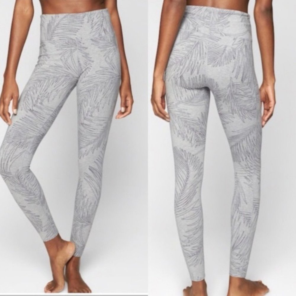 Athleta High Waisted Palm Leggings